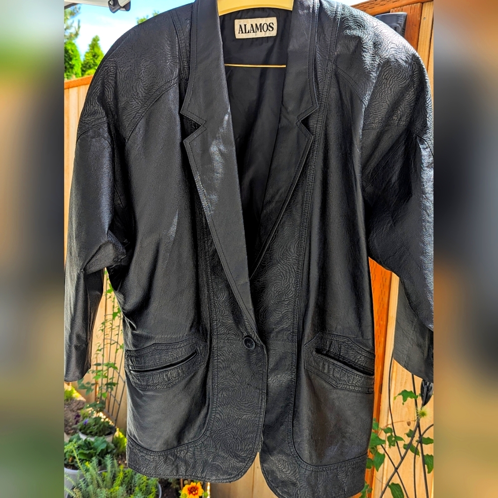 Vintage Ladies leather coat